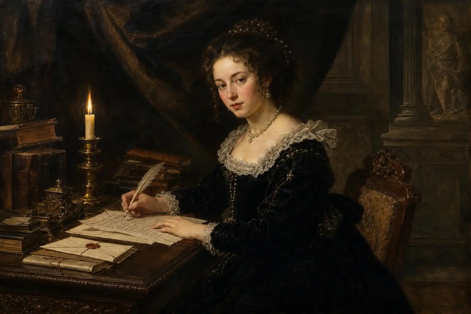 Elisabeth of Bohemia corresponded with Descartes for years, pressing him on the flaws in his own system.