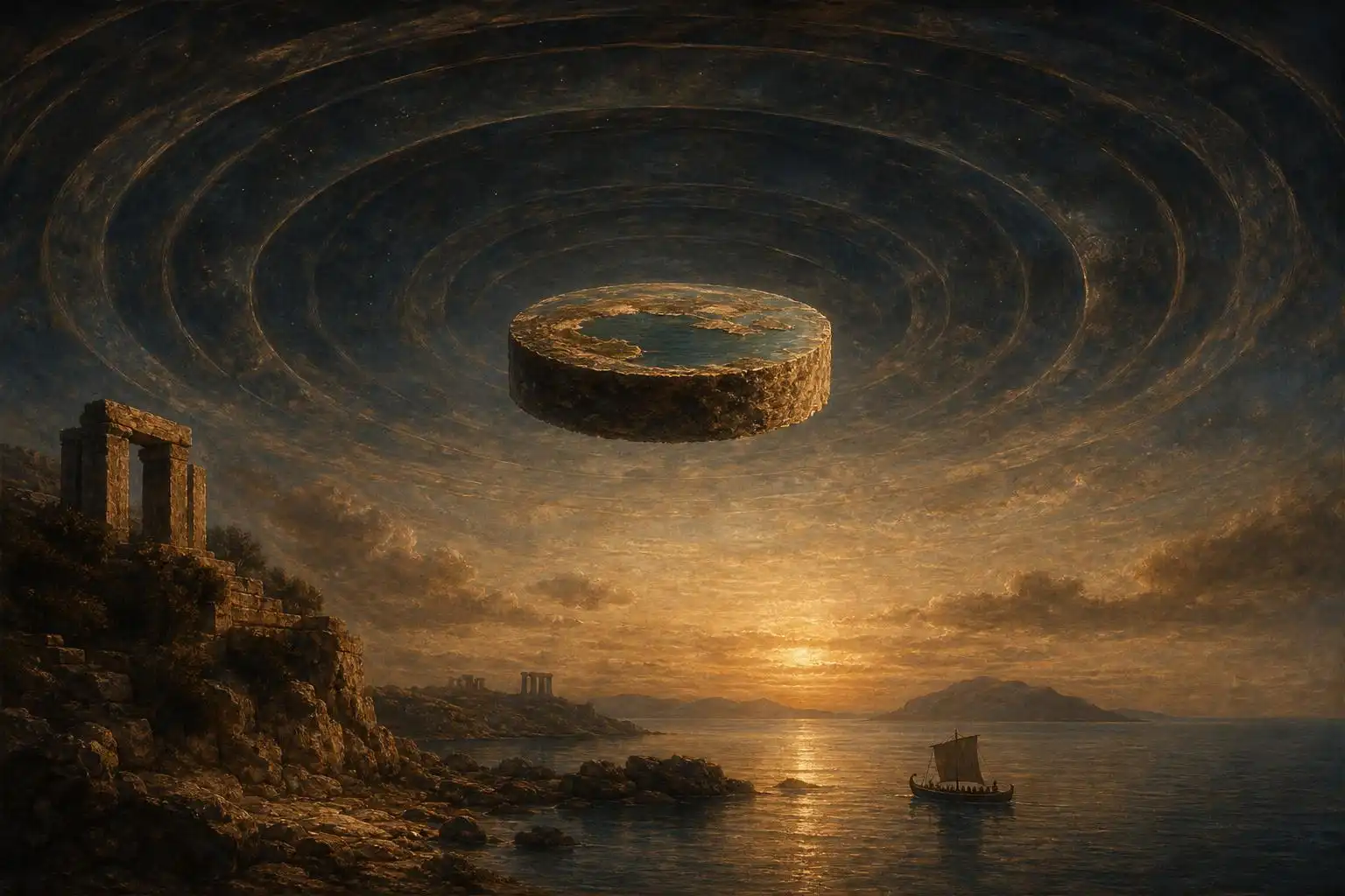 Anaximander’s earth needed no pillar beneath it.